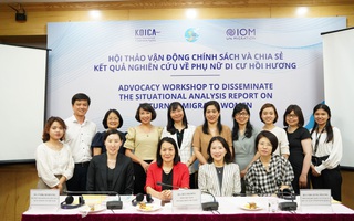 Hội LHPN Việt Nam kết nối với các cơ quan, tổ chức giải quyết vấn đề phụ nữ di cư hồi hương