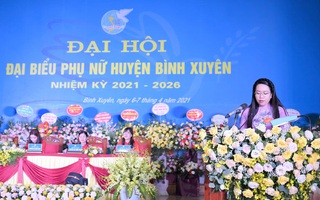 Hội LHPN tỉnh Vĩnh Phúc tổ chức thành công Đại hội phụ nữ điểm cấp huyện 