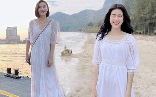 Kiểu váy trắng dịu mát được hội mỹ nhân Thái mê mẩn trong ngày nắng