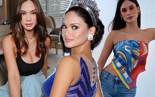 Hậu bị fan Việt "nổi đóa", Miss Universe 2015 lên đồ gợi cảm xuống phố