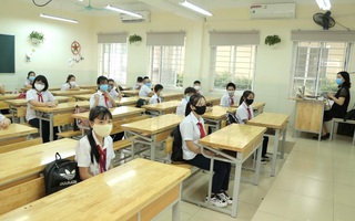 Thái Bình chia lớp cho học sinh cuối cấp trở lại trường