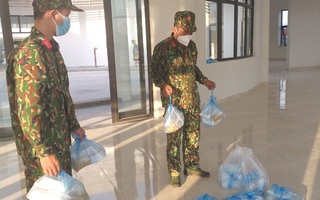 Bắc Giang: Hơn 1.000 quân nhân phục vụ công tác hậu cần ở các bệnh viện dã chiến