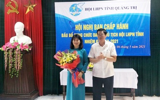 Bà Trần Thị Thanh Hà được bầu làm Chủ tịch Hội LHPN tỉnh Quảng Trị 
