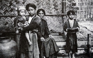 Hình ảnh trẻ em Việt Nam cách đây hơn 100 năm