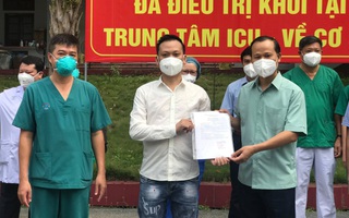 Bắc Giang: 2 bệnh nhân Covid-19 tiên lượng rất nặng đã xuất viện