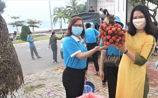 Hội LHPN Đà Nẵng hỗ trợ tiêu thụ hơn 10 tấn vải thiều Bắc Giang