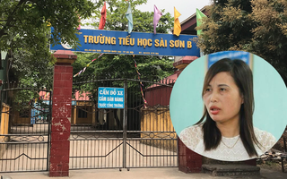 Công bố kết luận thanh tra vụ cô giáo tố bị trù dập ở Trường Tiểu học Sài Sơn B