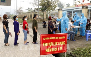 Hà Nội: Quản lý chặt các cửa ngõ thành phố, giám sát người về từ vùng dịch