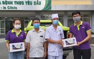 “Vòng tay Việt” chia sẻ với y bác sĩ, công nhân giữa dịch Covid-19