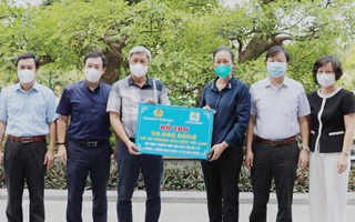 Công đoàn Y tế Việt Nam hỗ trợ Bắc Giang và Bắc Ninh 