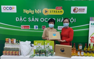 OCOP Hà Nội livestream đặc sản ủng hộ Quỹ Vaccine phòng Covid-19