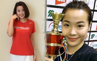 Vẻ đẹp của Hoa khôi cầu lông Việt đánh bại Trung Quốc tại Olympic Tokyo