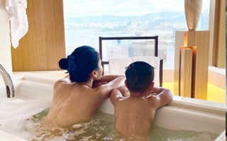 Kiều nữ TVB nhận chỉ trích vì một bức ảnh chụp cùng con trai