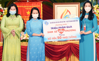 Bà Nguyễn Thị Việt Hà tái đắc cử Chủ tịch Hội LHPN tỉnh Hà Tĩnh nhiệm kỳ 2021-2026