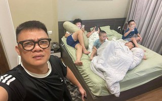 4 con trai nằm kín giường, BTV đông con nhất VTV Quang Minh: "Mất sạch, chẳng còn gì"