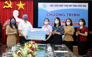 Hội LHPN tỉnh Phú Thọ tiếp nhận gần 1.000 phần quà san sẻ yêu thương