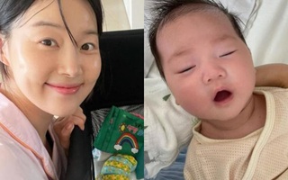 Han Ji Hye khoe ảnh con gái mới sinh sau 10 năm chờ đợi được làm mẹ