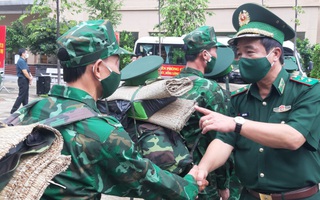 51 quân y biên phòng lên đường chống dịch tại các tỉnh phía Nam