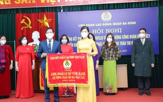Công đoàn Dược phẩm Tâm Bình vinh dự nhận Cờ thi đua của Tổng LĐLĐ Việt Nam