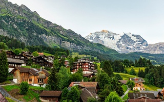 Ngôi làng ở Thụy Sĩ không có xe hơi, đẹp như chốn cổ tích 