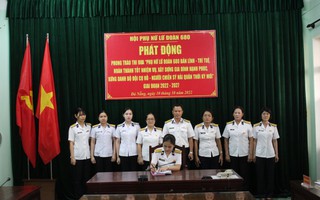 Hội phụ nữ Lữ đoàn 680 phát động 4 tiêu chí thi đua đến các cấp Hội cơ sở