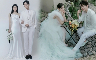 BST váy cưới 3 trắng - 1 vàng của cô dâu Kim Yuna