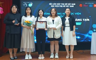 "Mô hình hợp tác xã Decorative Tree" giành giải nhất ý tưởng khởi nghiệp của Học viện phụ nữ Việt Nam
