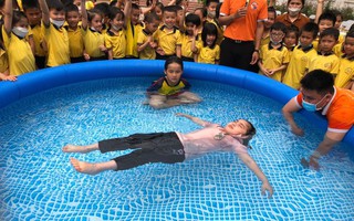 Tình trạng trẻ đuối nước tăng, Vĩnh Phúc xây dựng đề án dạy bơi trong trường học