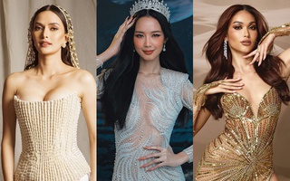 Bảo Ngọc phải cạnh tranh với những đại diện châu Á "đáng gờm" nào tại Hoa hậu Liên lục địa 2022?