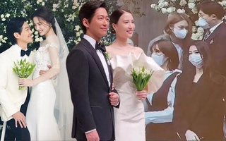 Đám cưới Nam Goong Min: Cô dâu đẹp đỉnh cao, vợ chồng Park Shin Hye và Han So Hee đổ bộ