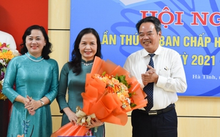 Bà Nguyễn Thị Lệ Hà là tân Chủ tịch Hội LHPN tỉnh Hà Tĩnh
