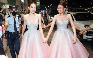 Hà Hồ - Thanh Hằng diện “váy đôi” công chúa