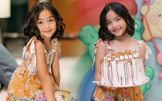 Con gái "mỹ nhân đẹp nhất Philippines" đón sinh nhật 7 tuổi