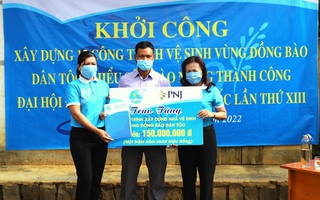 Lâm Đồng: Bàn giao nhiều công trình nhà vệ sinh cho phụ nữ dân tộc thiểu số