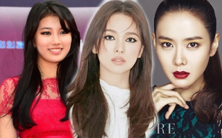 Song Hye Kyo, Son Ye Jin và Suzy cứ trang điểm đậm là nhan sắc "bị dìm"
