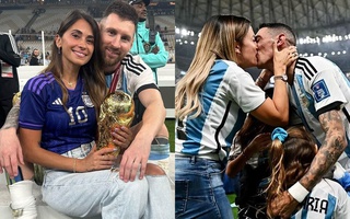 Dàn cầu thủ Argentina có tất cả: Cúp vô địch và hôn nhân đáng mơ ước