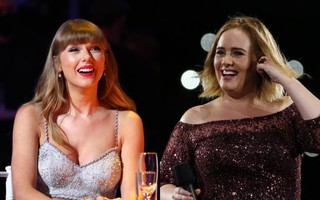 Fan Taylor Swift bức xúc tố ekip Adele "đụng chạm" thần tượng trước thềm Grammy 
