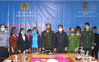 Ngôi nhà Bình Yên tiếp nhận và hỗ trợ 14 phụ nữ bị mua bán từ Lào về Việt Nam