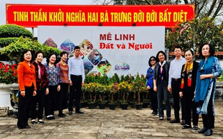 Hội Nữ trí thức hưởng ứng trồng cây chào mừng thành công Đại hội Phụ nữ