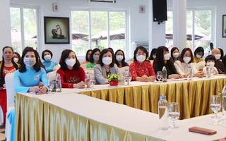 Đại sứ Mottainai Bế Thị Băng truyền cảm hứng tại hội thảo "Phụ nữ Thanh Hóa thời đại mới"