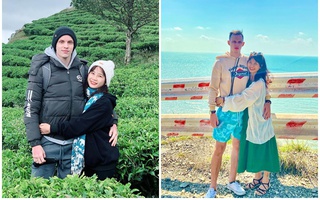 Cặp đôi nàng Việt - chàng Mỹ hạnh phúc ngọt ngào dù "lệch tuổi", "lệch chiều cao"
