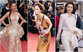 Những sao Việt từng xuất hiện tại thảm đỏ Liên hoan phim Cannes