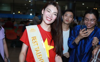 Trân Đài về Việt Nam sau thành tích Top 6 Hoa hậu Chuyển giới Quốc tế 2022