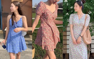 12 cách mặc váy hoa giúp chị em trẻ trung hơn tuổi