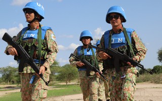 Đội Công binh Việt Nam thể hiện bản lĩnh Bộ đội Cụ Hồ trên mảnh đất Abyei