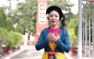 “Lời ru bên tượng đài liệt sĩ” qua tiếng hát chèo của cô giáo Hà Nội