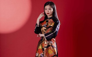 Nàng thơ “Em và Trịnh” diện áo dài lấy cảm hứng từ văn hóa Nhật