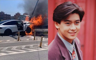 Lâm Chí Dĩnh và con trai gặp tai nạn xe hơi nghiêm trọng, xe bốc cháy tại hiện trường 