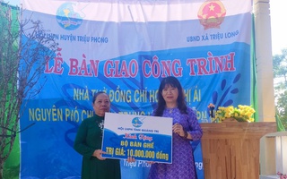 Nâng cấp nhà thờ cố Phó Chủ tịch Hội LHPN Việt Nam Hoàng Thị Ái