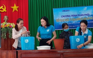 Hội LHPN tỉnh Quảng Ngãi: Giúp các gia đình phụ nữ nghèo tiếp cận nguồn nước uống sạch